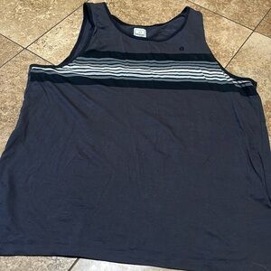 Hang Ten Men's black stripe tank top